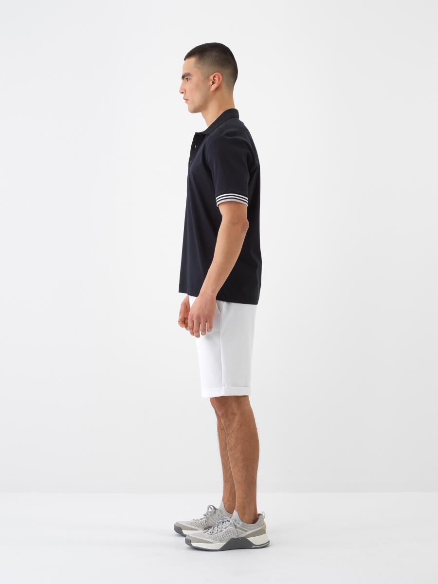 Black Regular Fit Cotton T-Shirt - 3