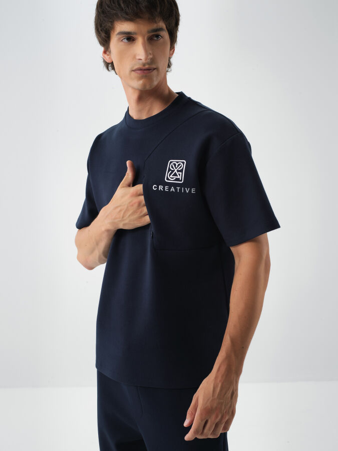 Cotton Printed T-Shirt - Xint