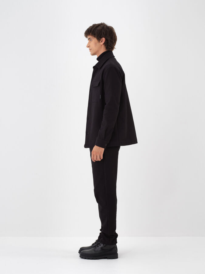 Cotton Shirt Jacket - Xint