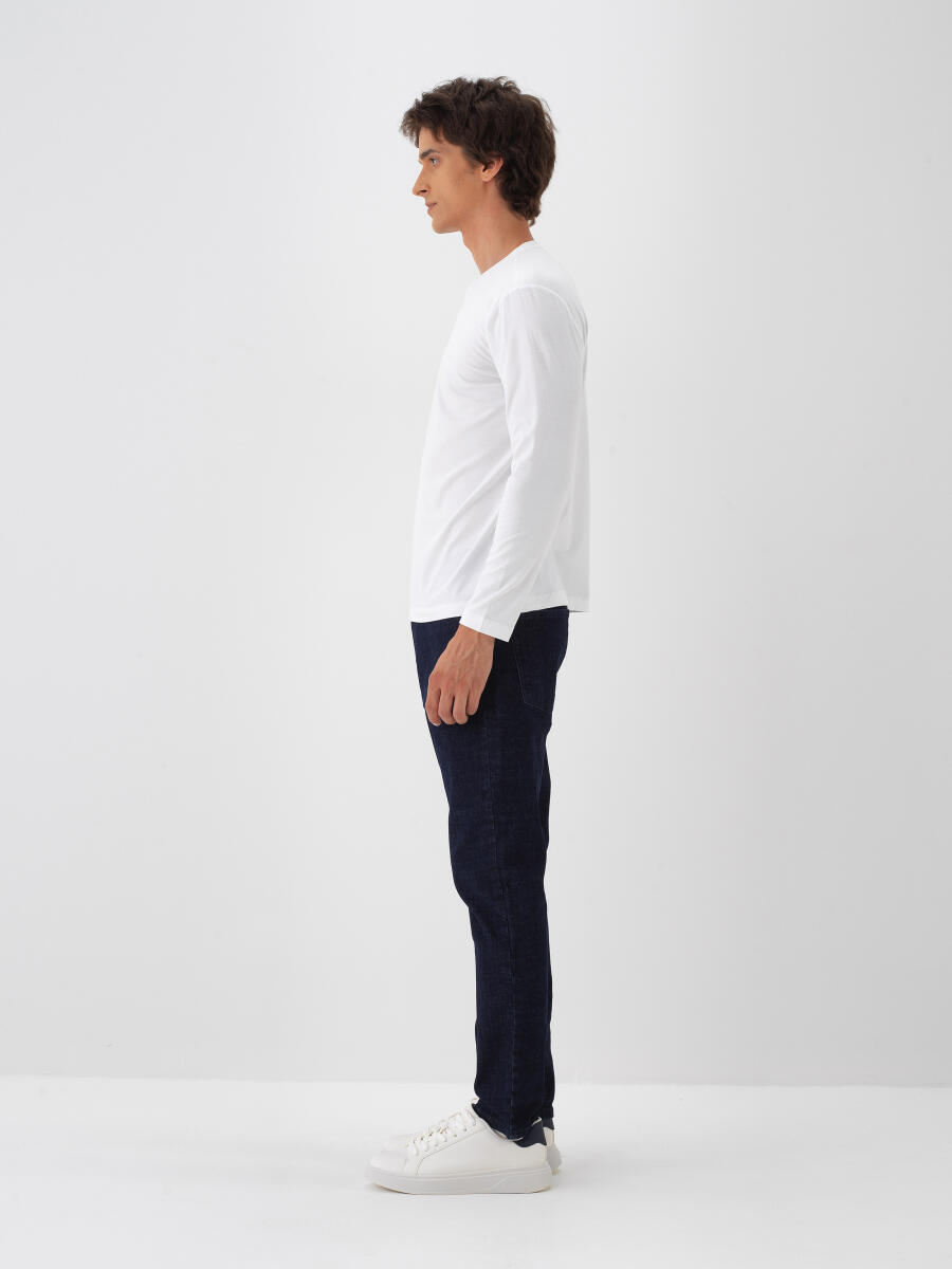 Modal Cotton Basic T-Shirt - 3