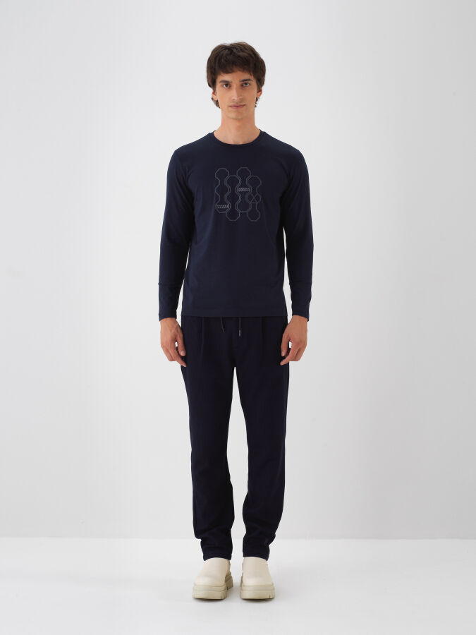 Modal Cotton Printed T-Shirt - Xint