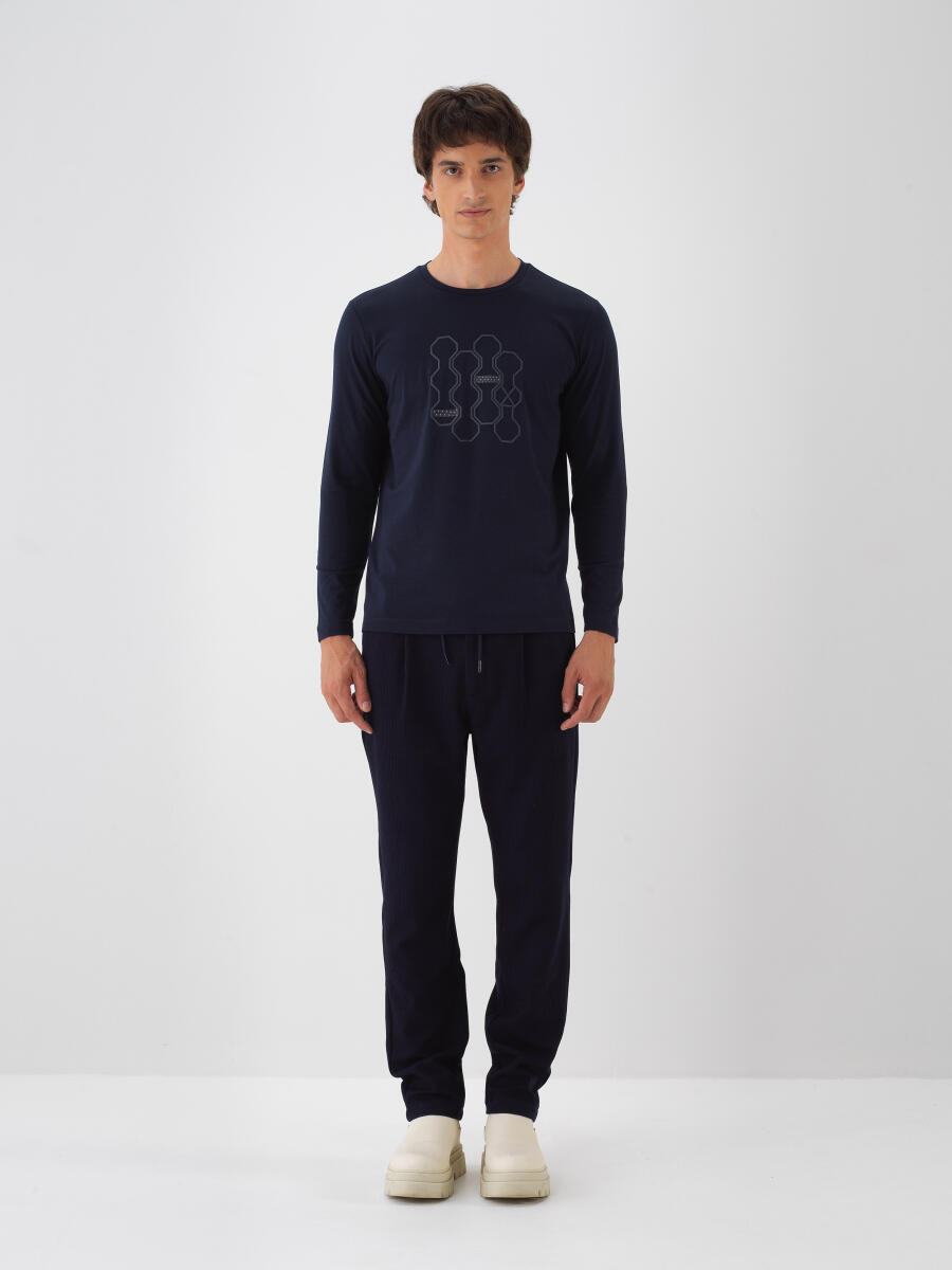 Modal Cotton Printed T-Shirt - 2