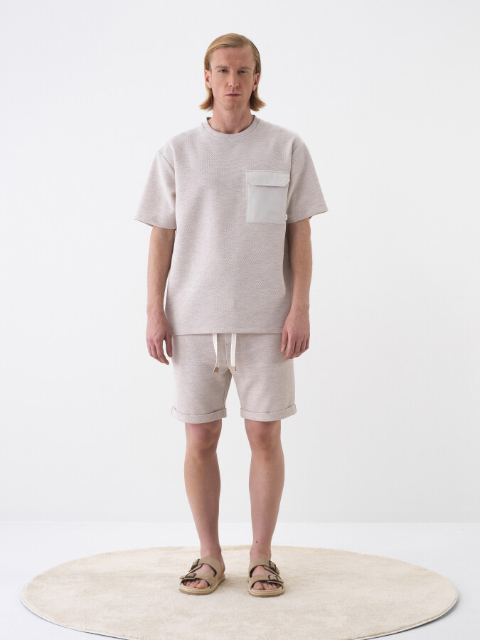 Natural Oversize Cotton T-Shirt - 2