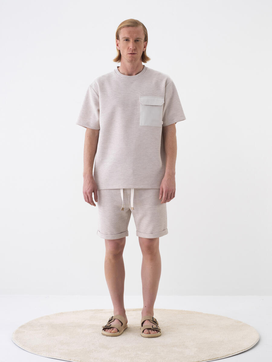Natural Oversize Cotton T-Shirt - 2