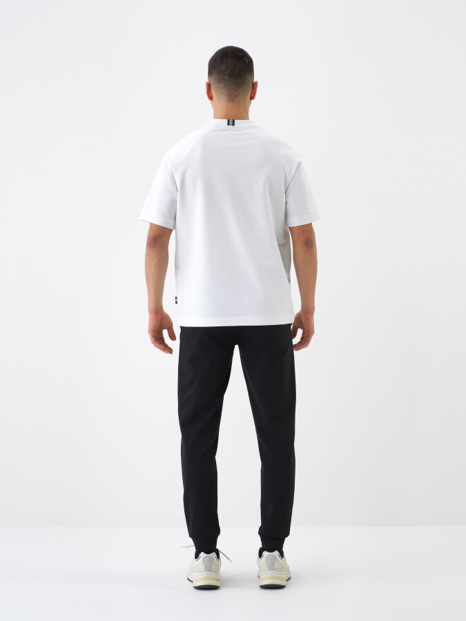 White Oversize Cotton T-Shirt - 5