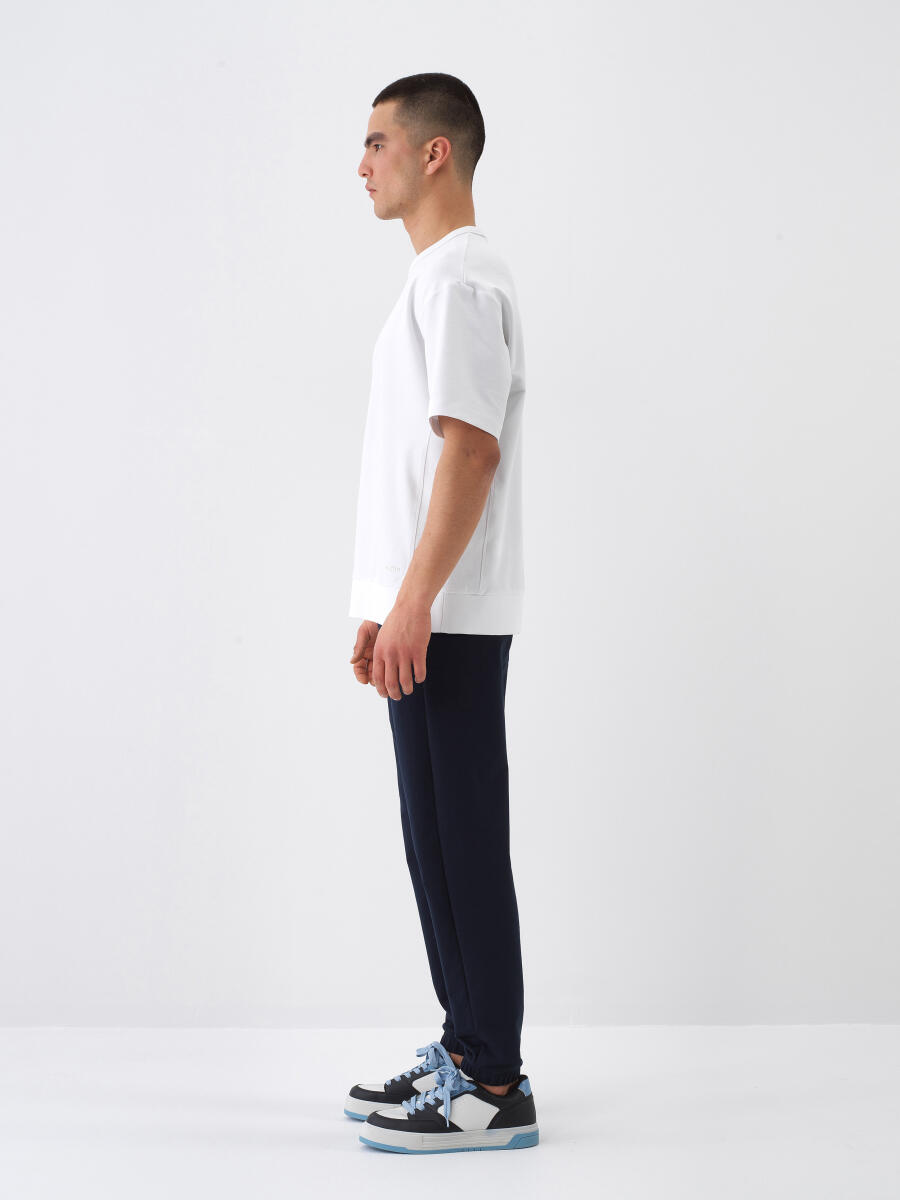 White Oversize Cotton T-Shirt - 2