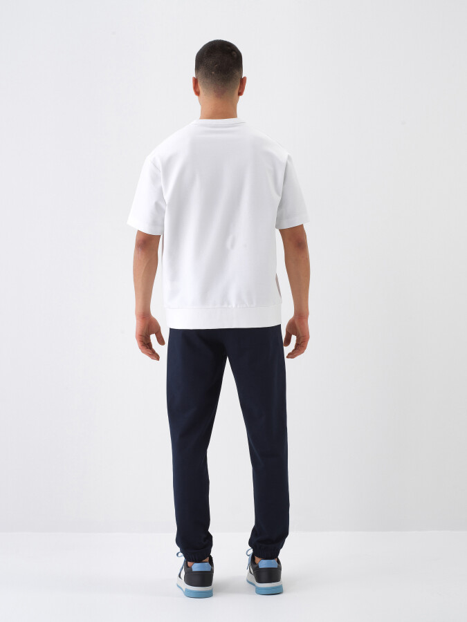 White Oversize Cotton T-Shirt - 4