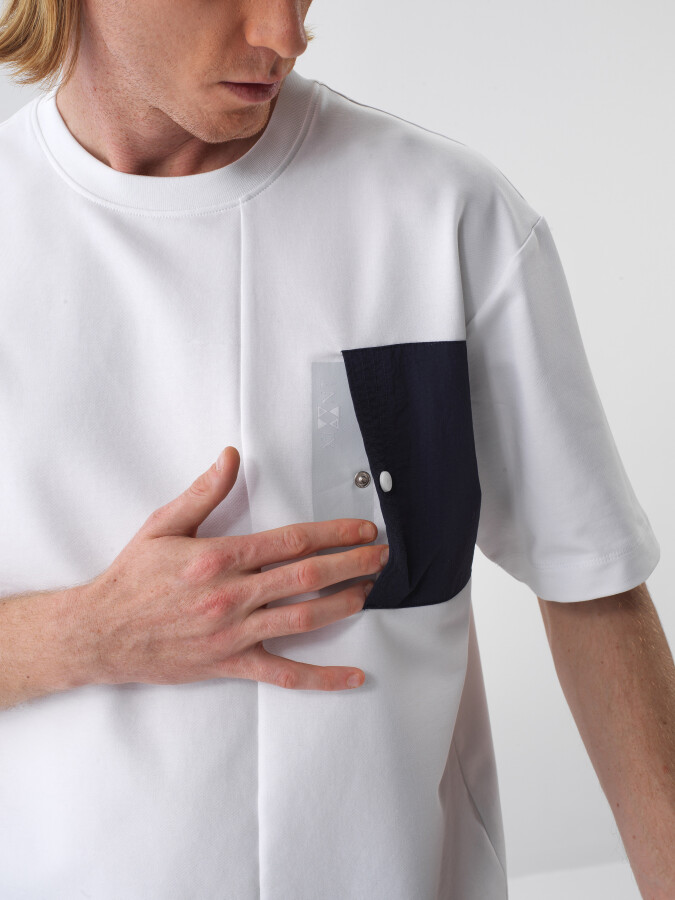 White Regular Fit Cotton T-Shirt