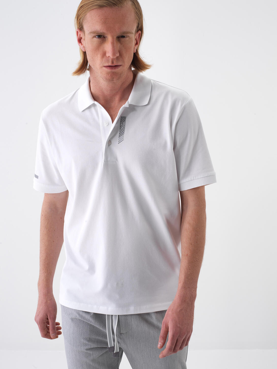 White Regular Fit Cotton T-Shirt - 1