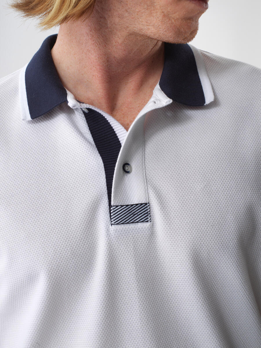 White Regular Fit Cotton T-Shirt - 4