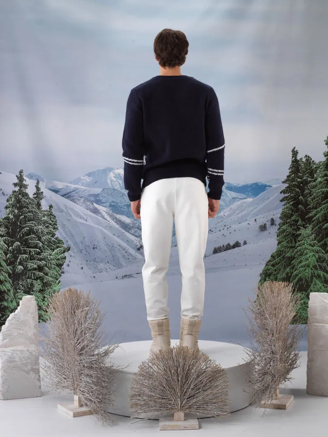 Mohair Patterned Sweater - Xint