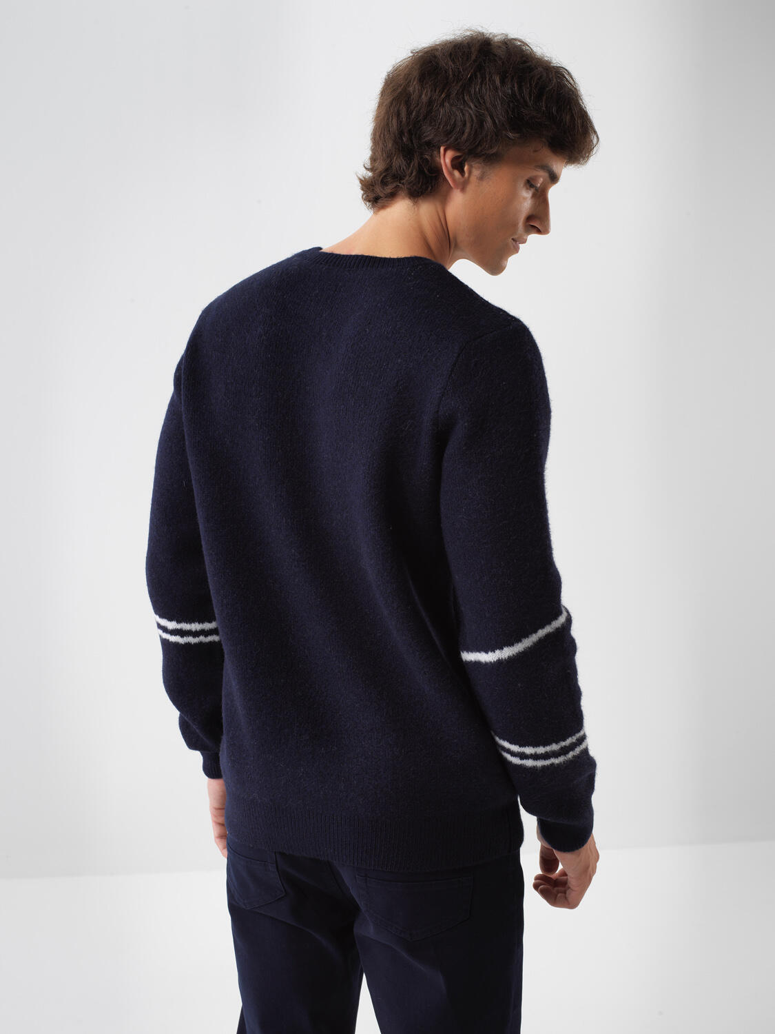 Mohair Patterned Sweater - 5