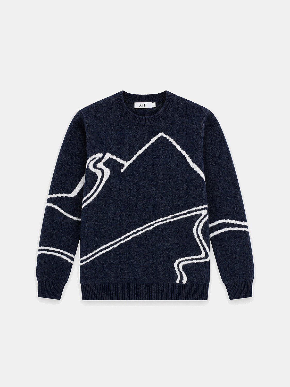 Mohair Patterned Sweater - 1