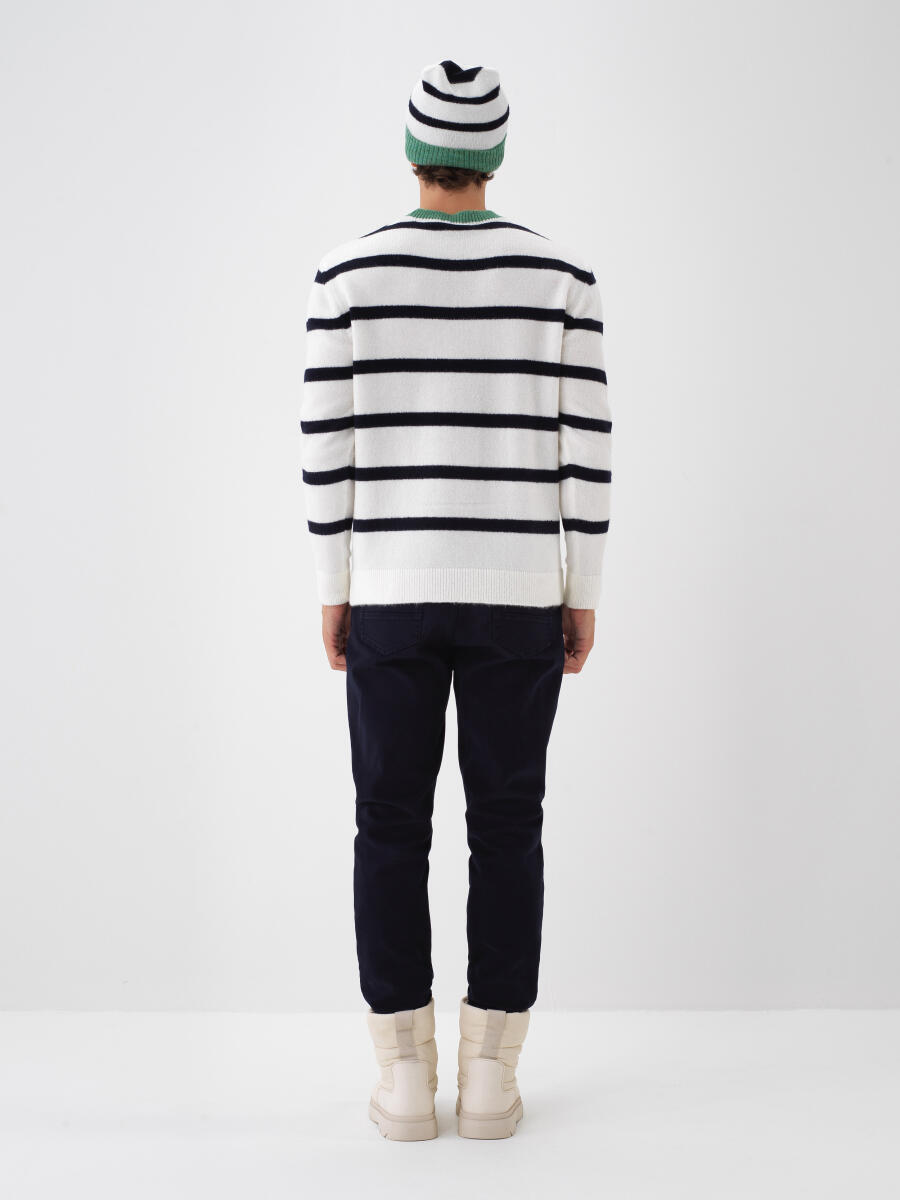 Mohair Patterned Sweater - 5