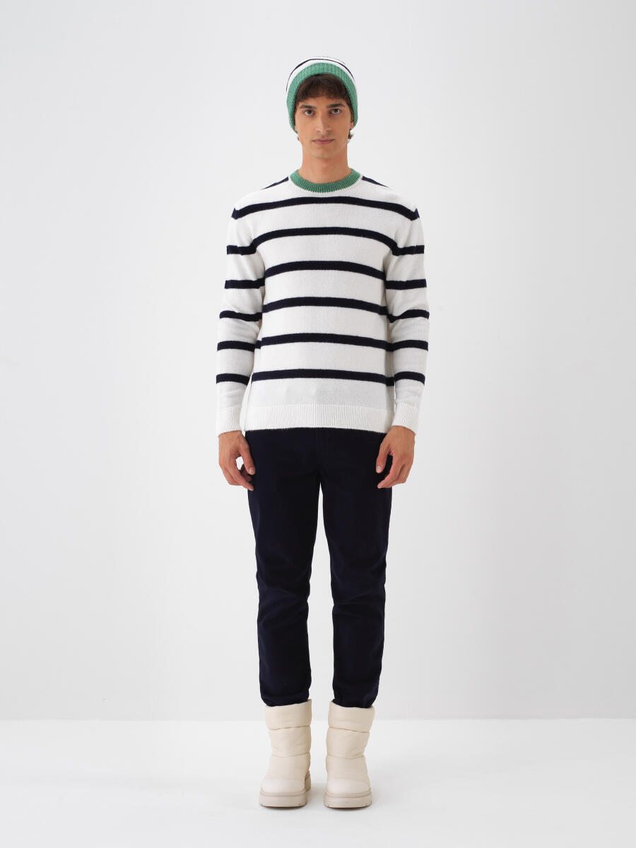 Mohair Patterned Sweater - 3