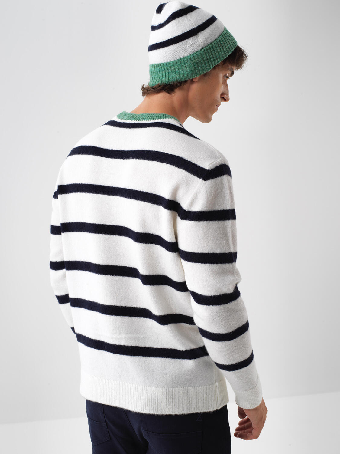 Mohair Patterned Sweater - 5