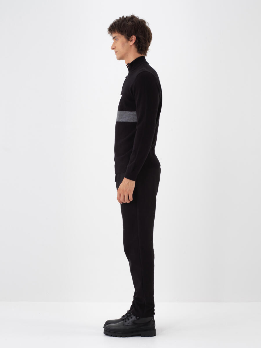 Wool Patterned Sweater - 3