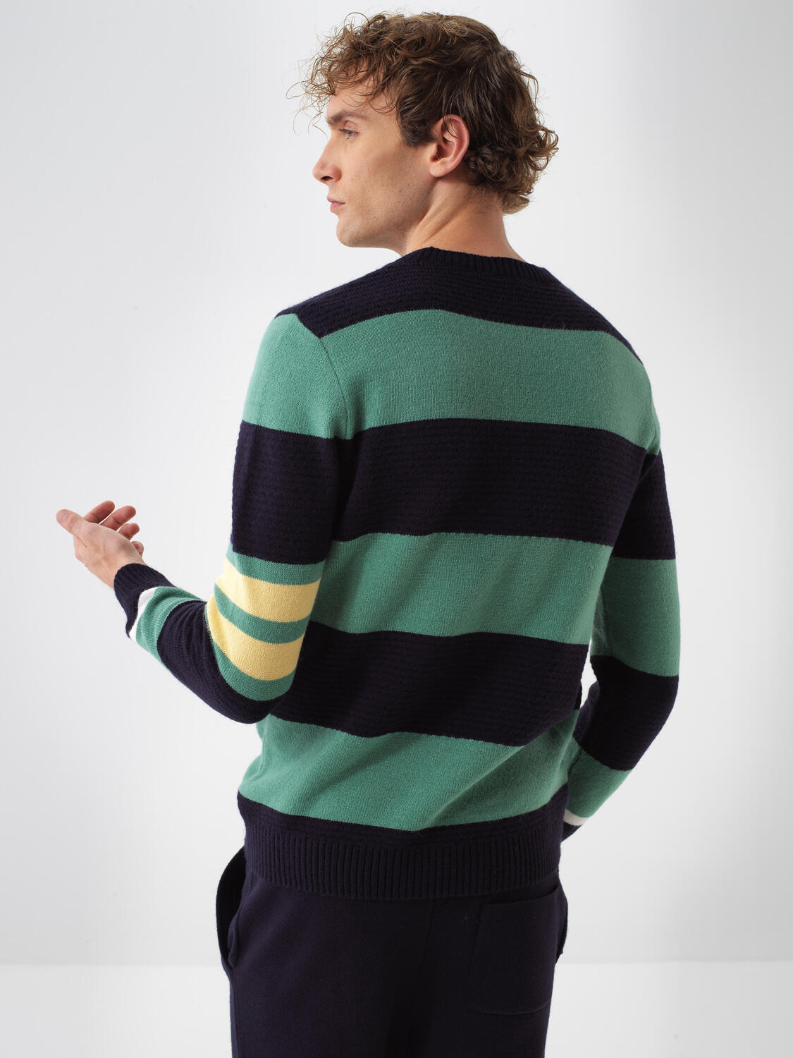 Wool Patterned Sweater - 3