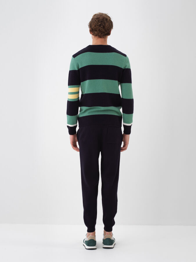 Wool Patterned Sweater - Xint