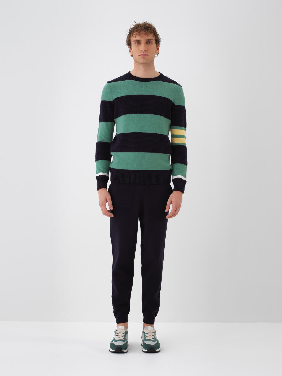 Wool Patterned Sweater - 1