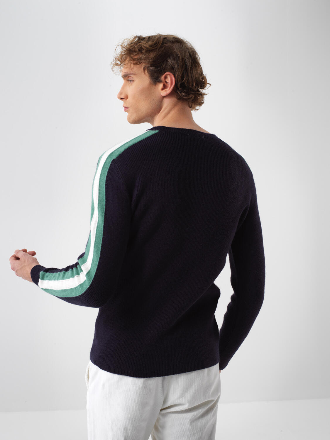 Wool Patterned Sweater - 3