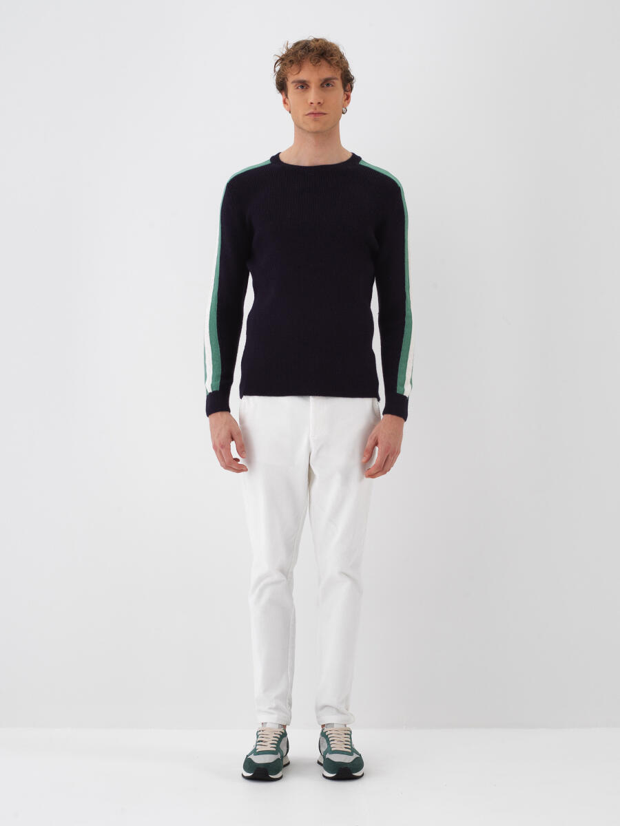 Wool Patterned Sweater - 2