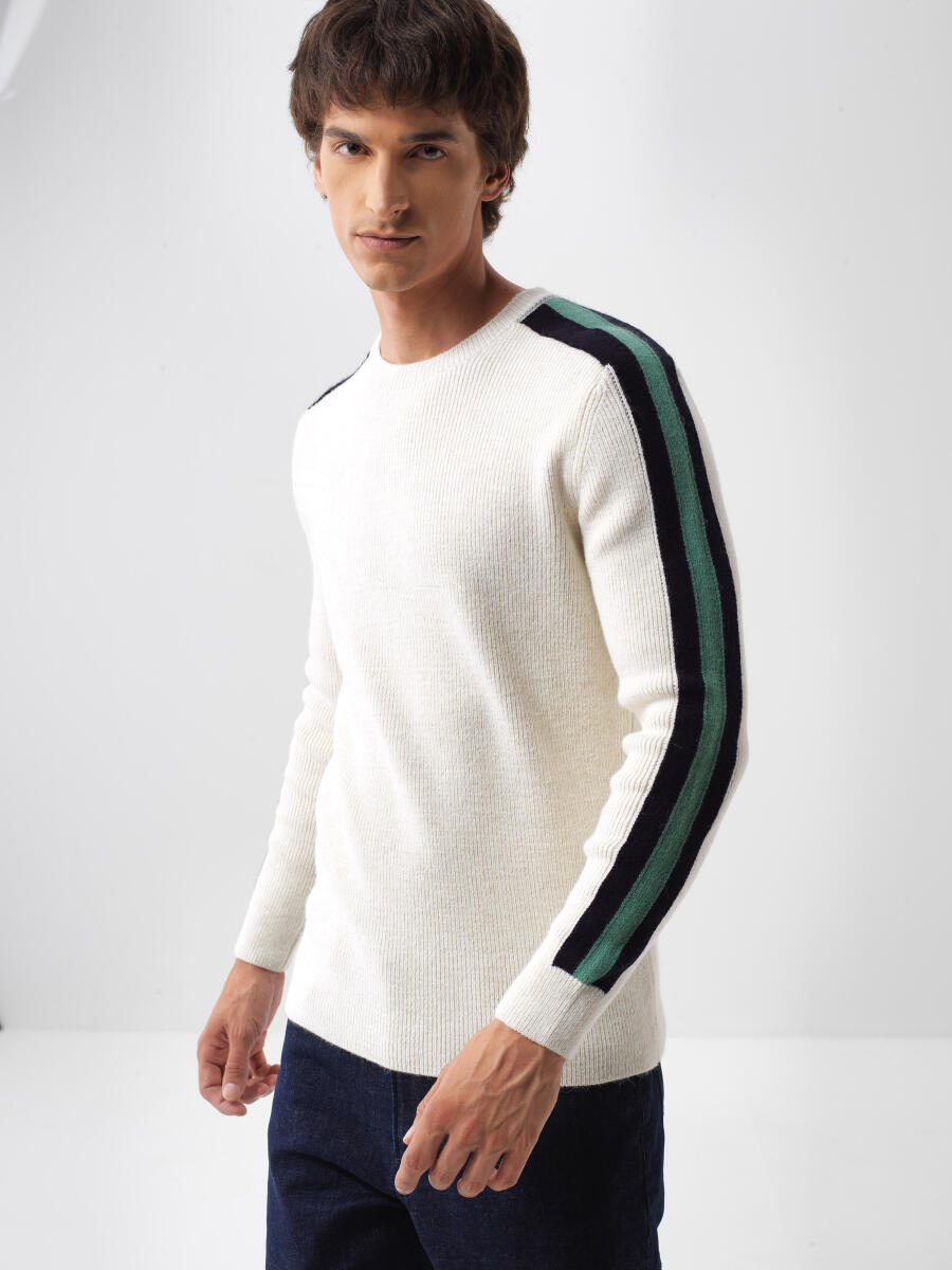 Wool Patterned Sweater