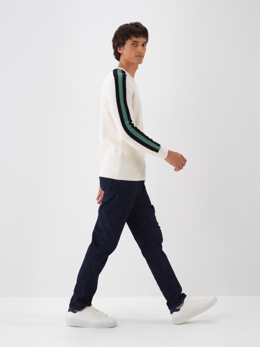 Wool Patterned Sweater - 3