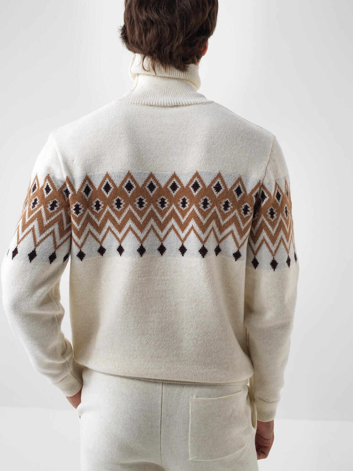 Wool Patterned Sweater - 4
