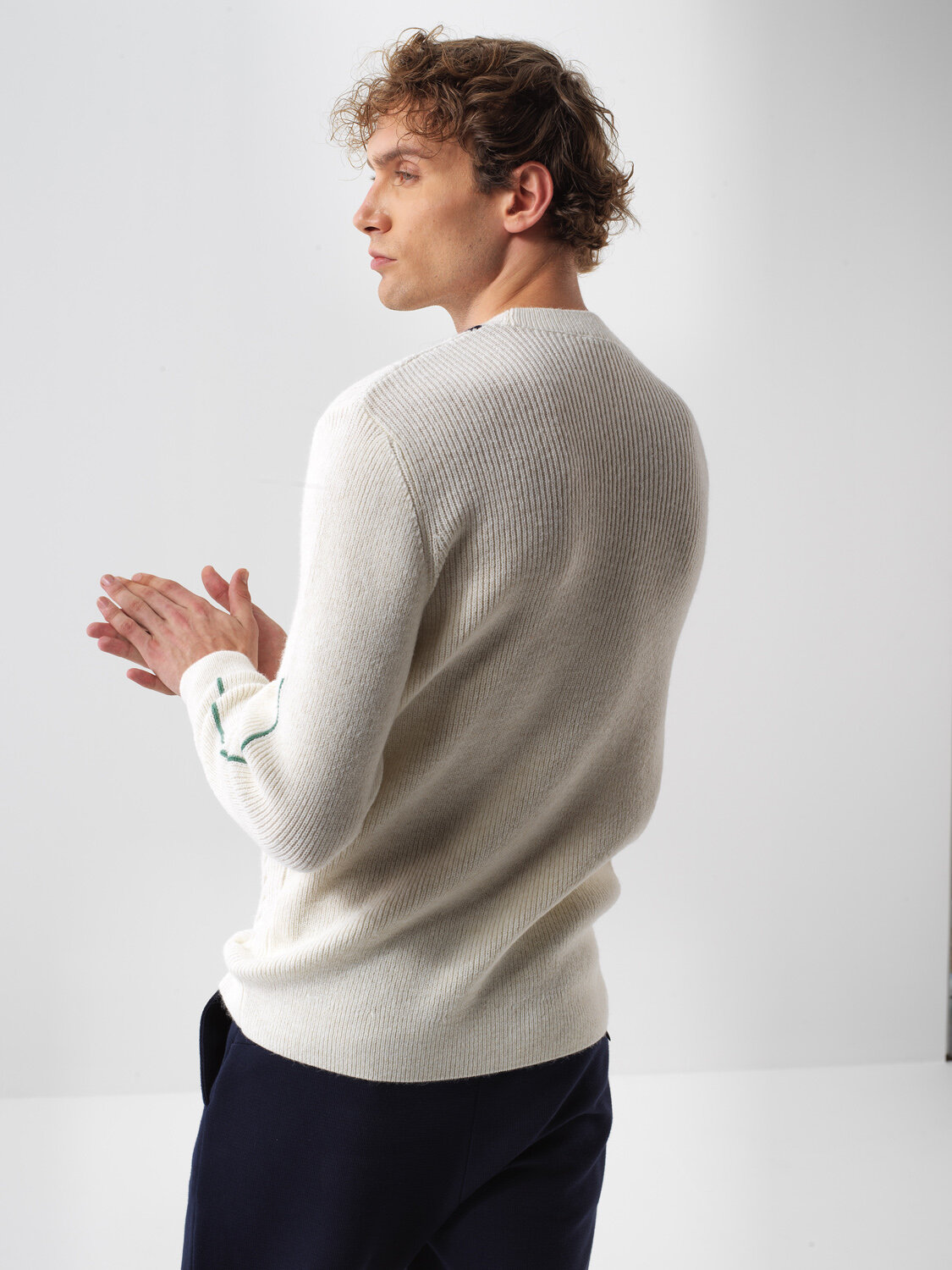 Wool Patterned Sweater - 4