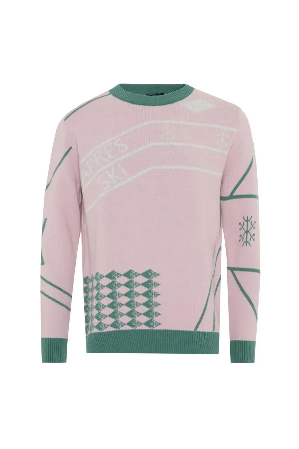 Wool Patterned Sweater - Xint