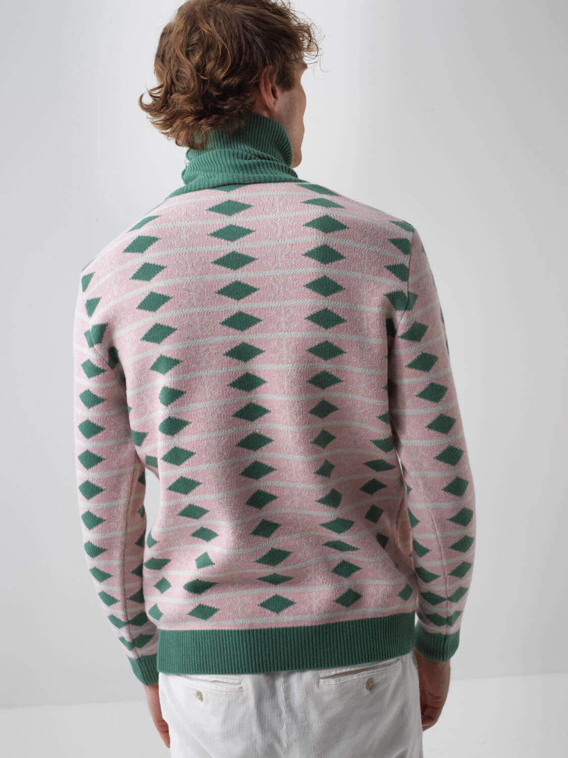 Wool Patterned Sweater - 5