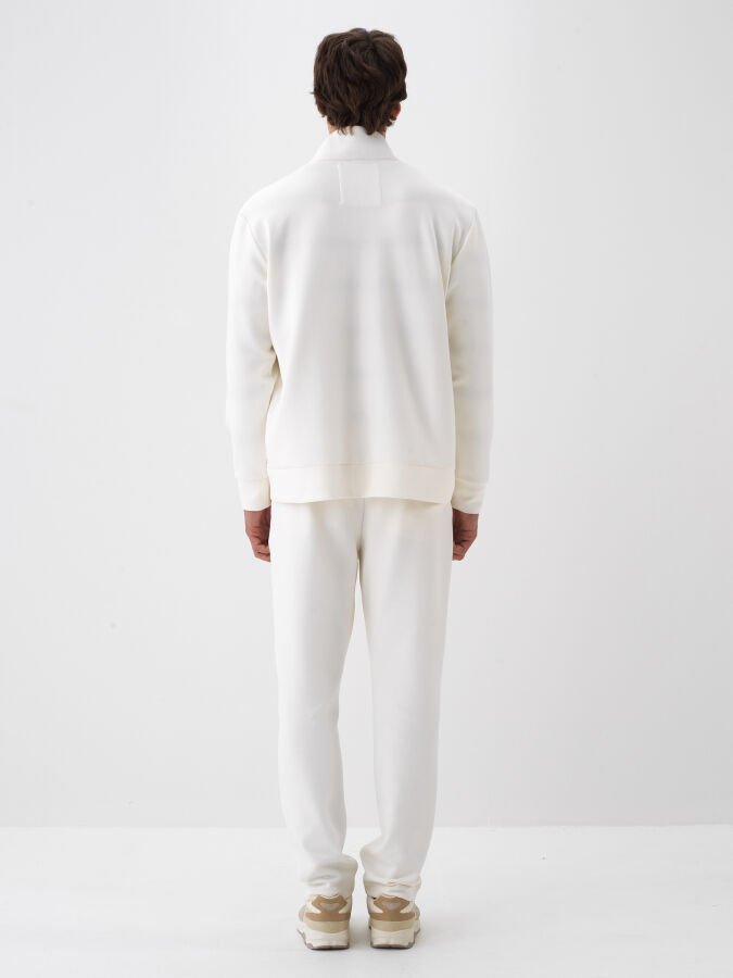 Cotton Sweatshirt Jacket - Xint