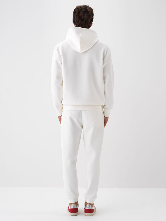 Cotton Hooded Sweatshirt - Xint