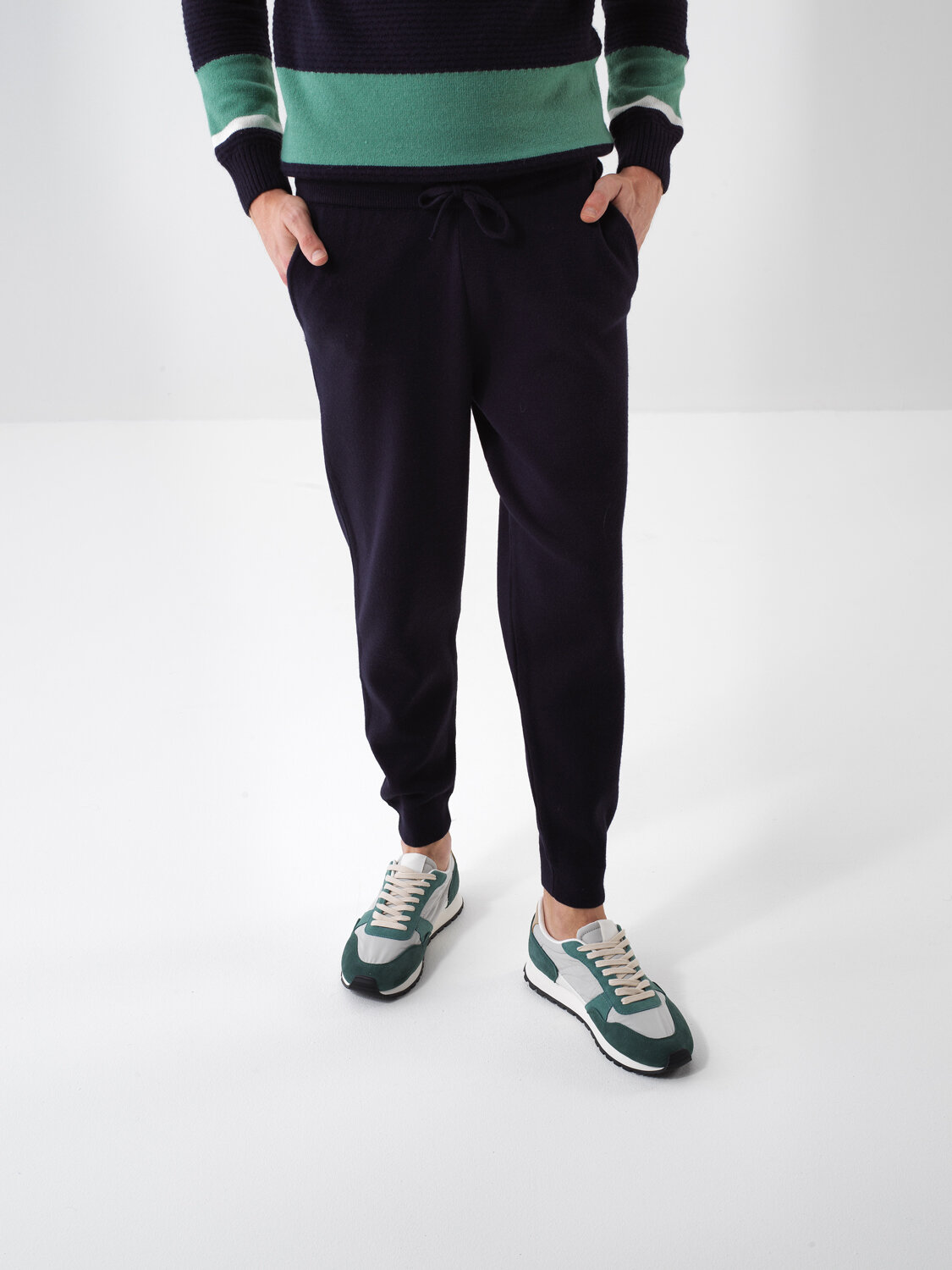 Wool Plain Pants - Xint