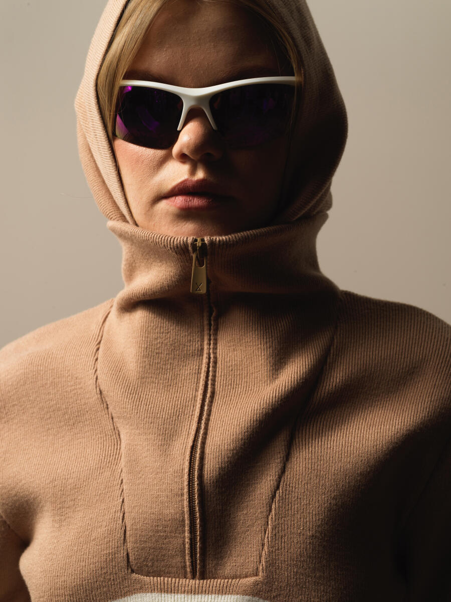 Oversized Hooded Sweater - 2