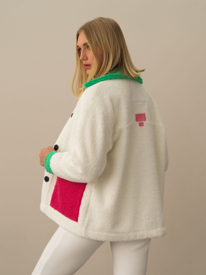 Oversized Lamb Jacket - Xint