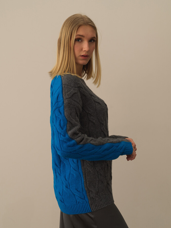 Oversized Wool Sweater - 3
