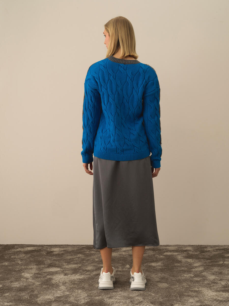 Oversized Wool Sweater - 4