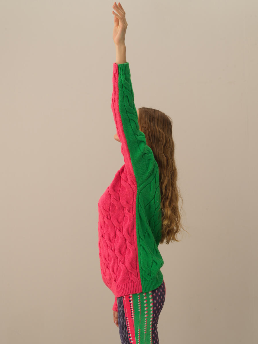 Oversized Wool Sweater - 3