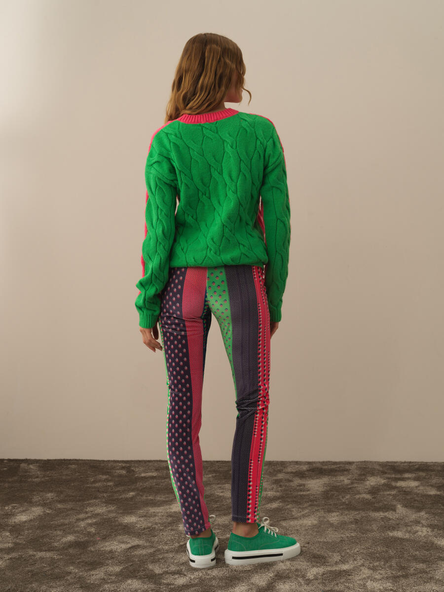 Oversized Wool Sweater - 4