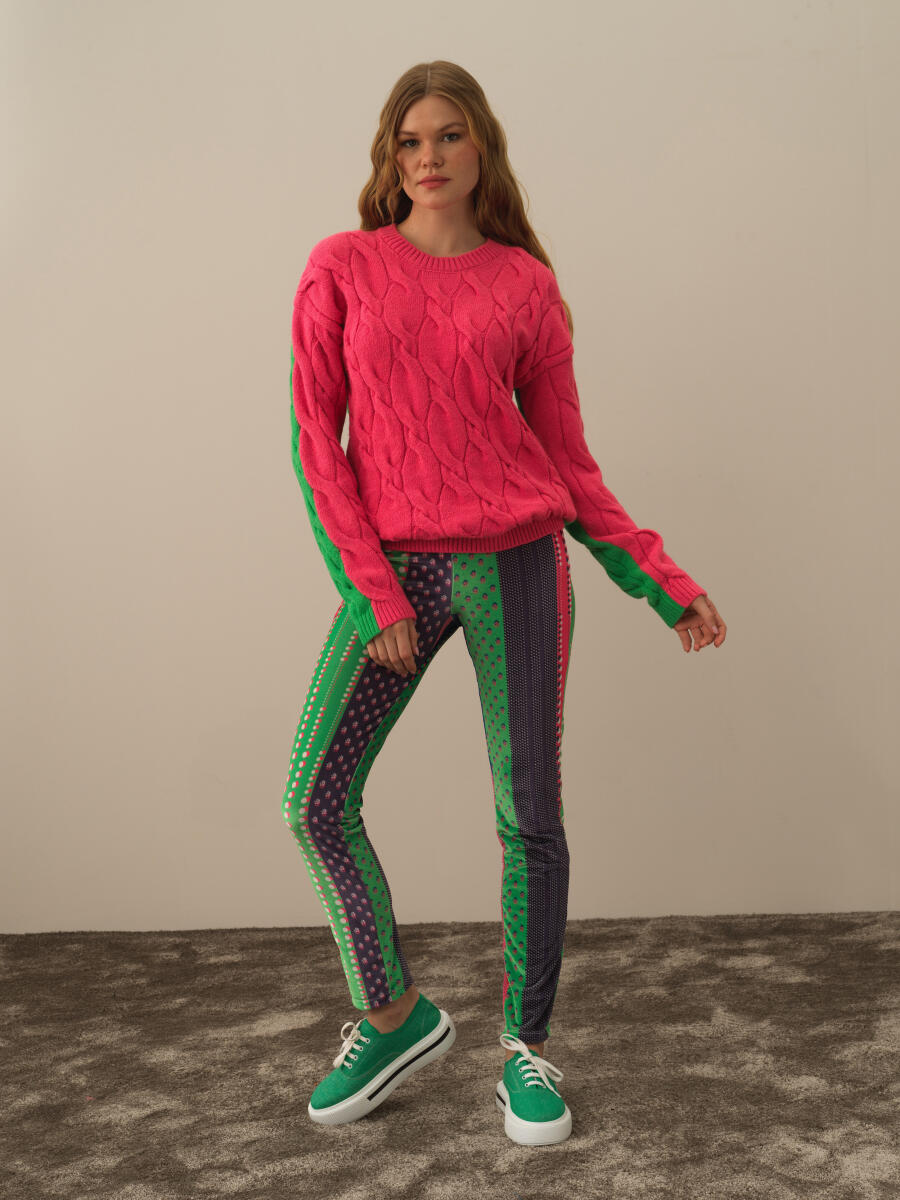 Oversized Wool Sweater - 2