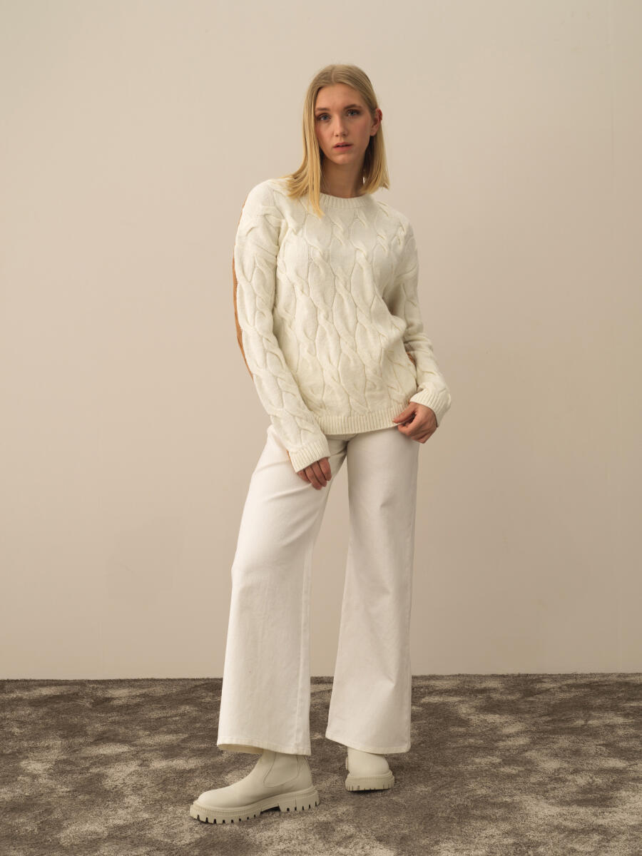 Oversized Wool Sweater - 2