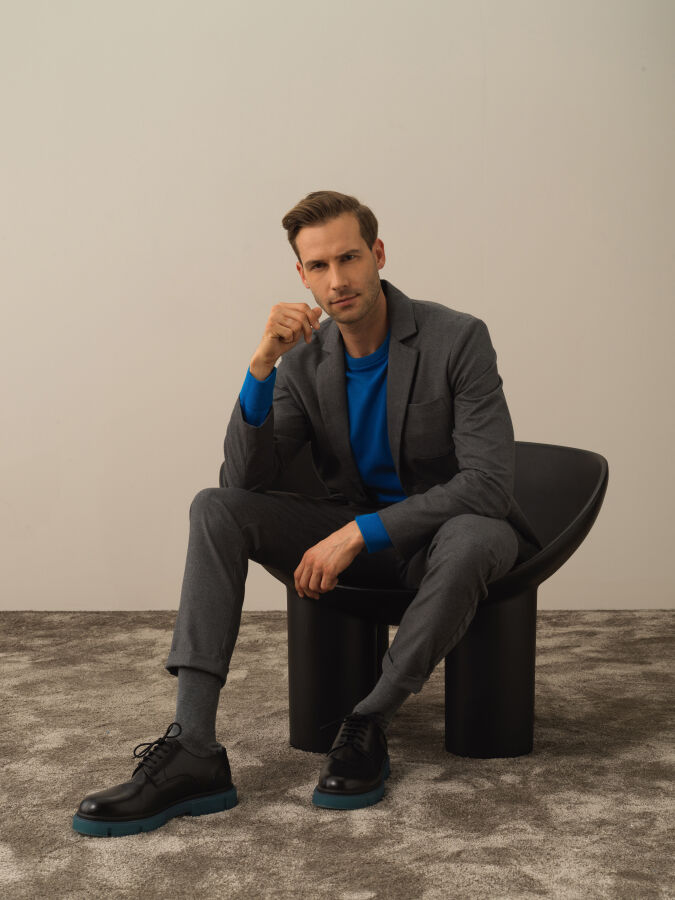 Regular Fit Button-Up Jacket - Xint