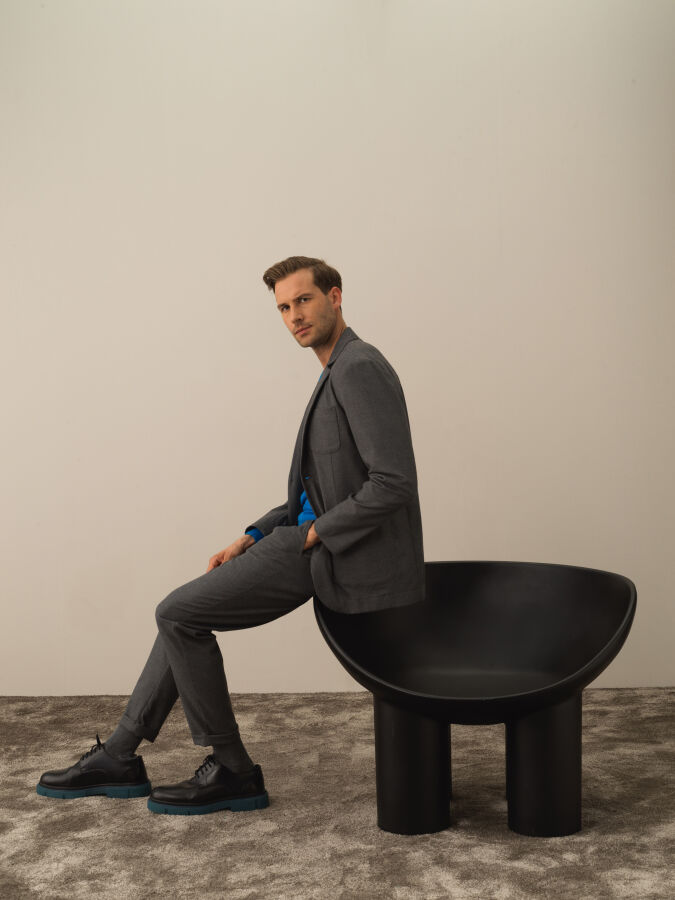 Regular Fit Button-Up Jacket - Xint