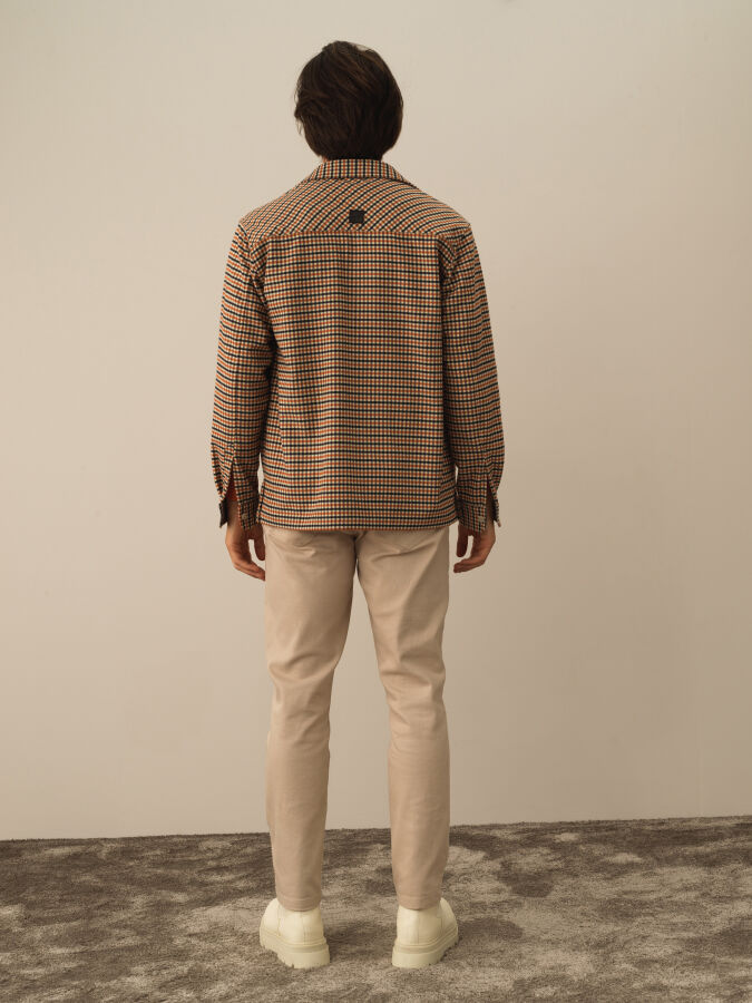 Regular Fit Checked Shirt - Xint