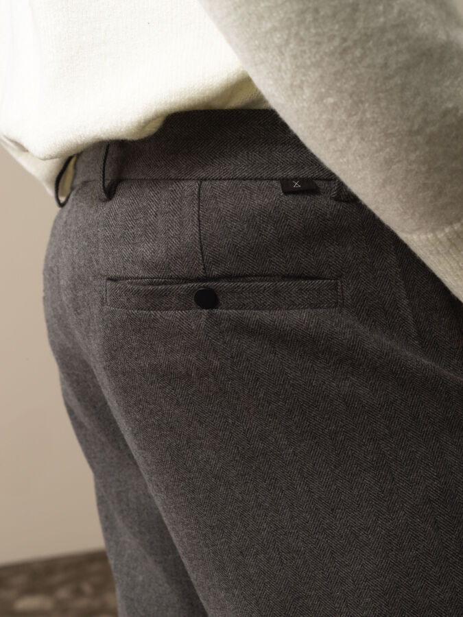 Regular Fit Double-Pleat Jogger Pants - Xint