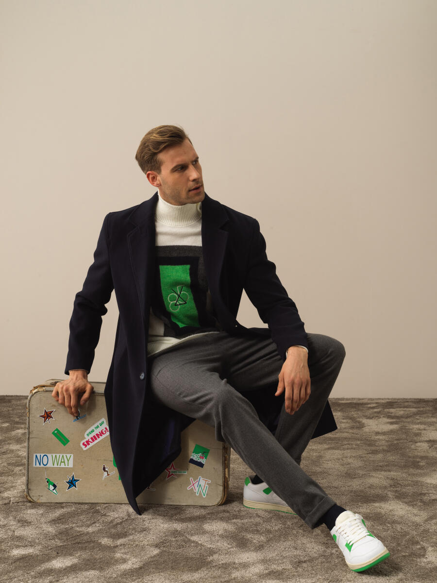 Regular Fit Overcoat - 2