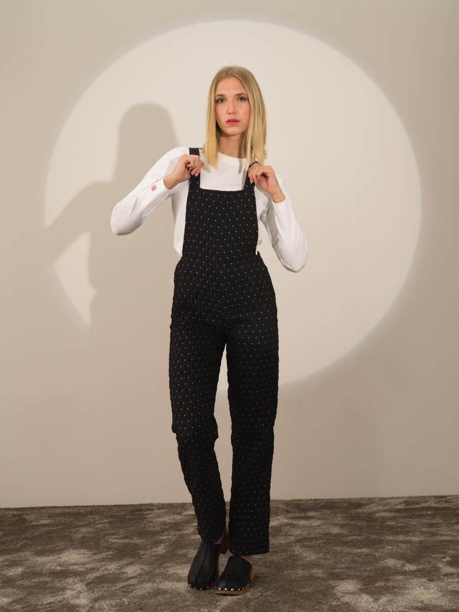 Regular Fit Patterned Jumpsuit