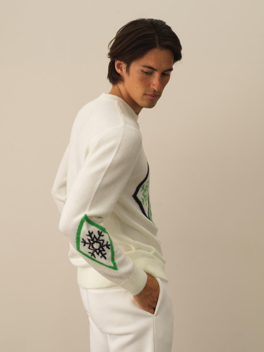 Regular Fit Patterned Sweater - 3